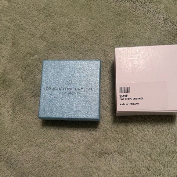 Touchstone Crystal Take Shape Earrings - Picture 4 of 5